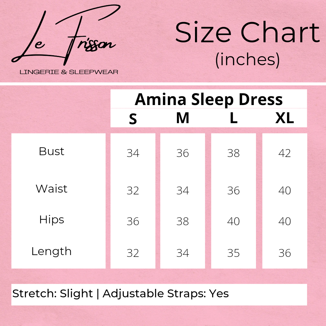 Amina Sleep Dress Only