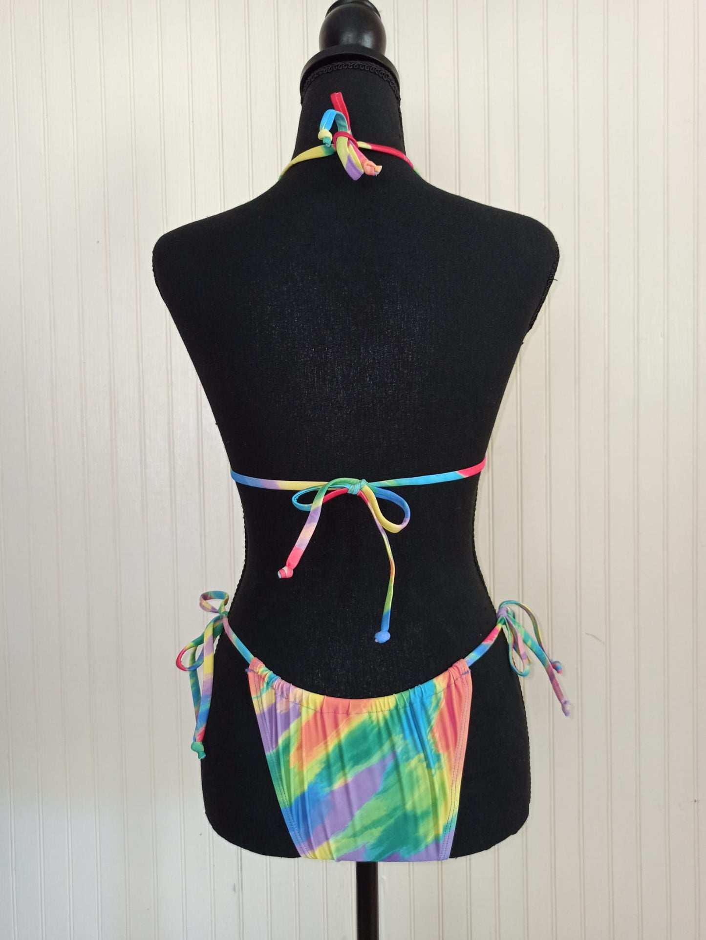 Dionne Multicolour Triangle Bikini