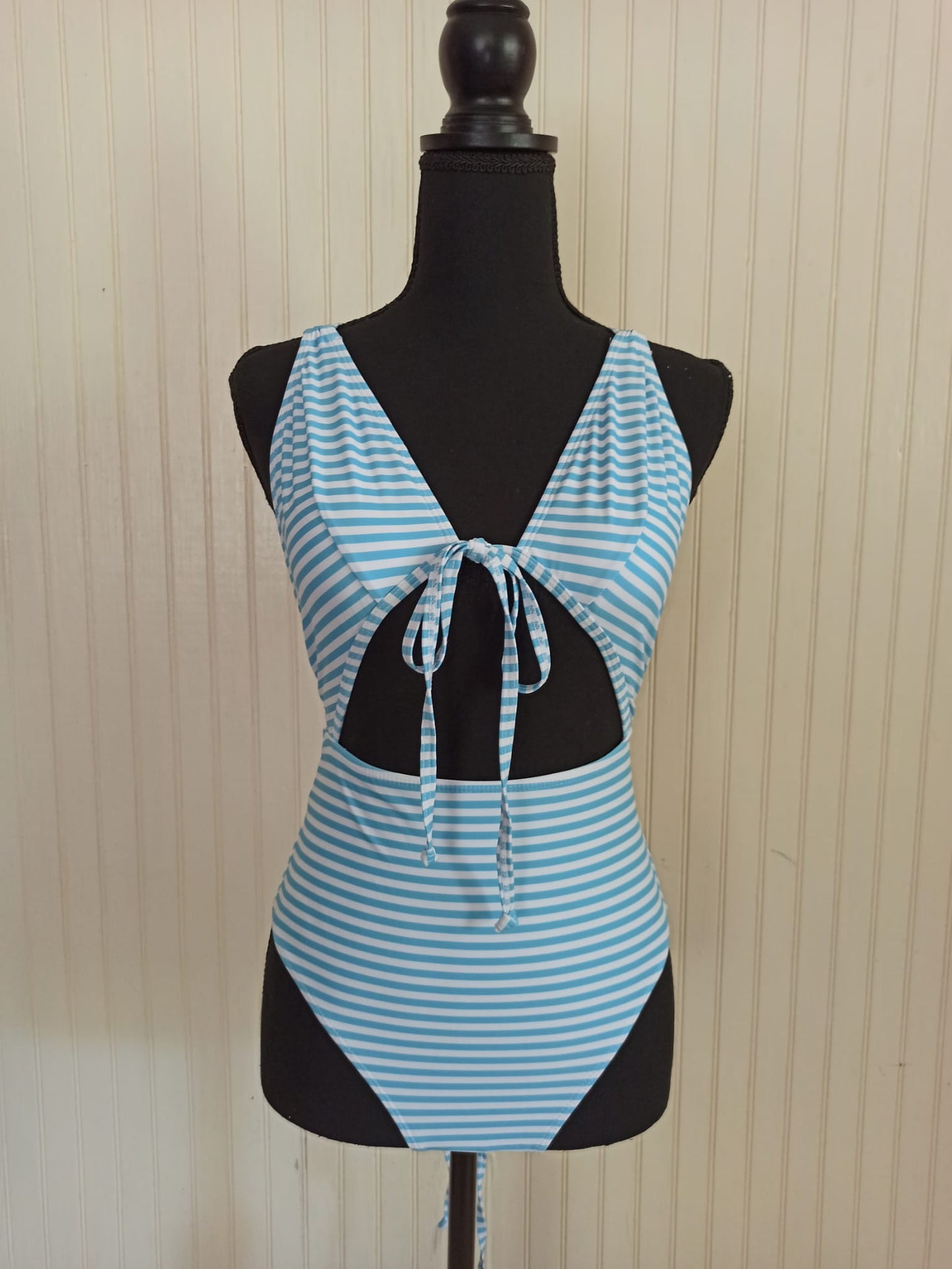 Cali Striped One Piece Swimsuit